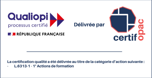 Logo Certification Qualiopi officiel